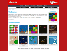 Tablet Screenshot of games.simondonkers.com